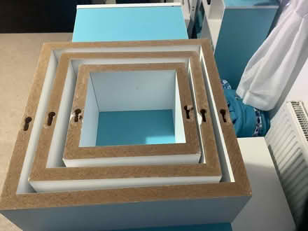 Photo of free 3 Square wall storage (Great Blakenham Ipswich) #1