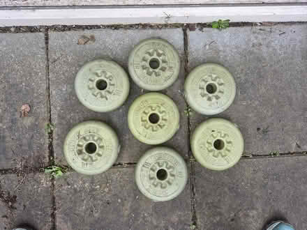 Photo of free 6 barbell weights (Dublin 9) #2
