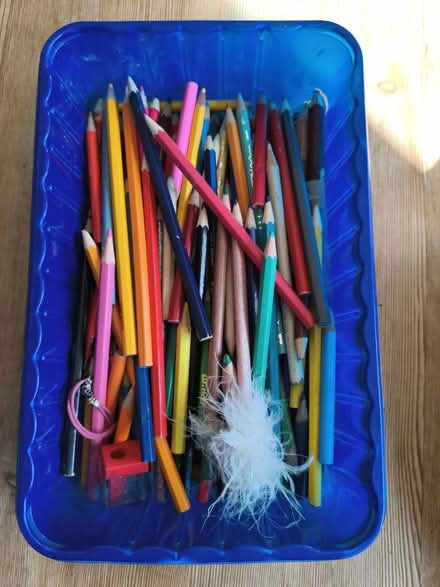 Photo of free Lots of coloured pencils (Bradway S17) #1