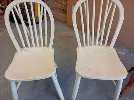 Photo of free 4 Assorted country-style chairs (YO25 9RT (Fridaythorpe)) #3