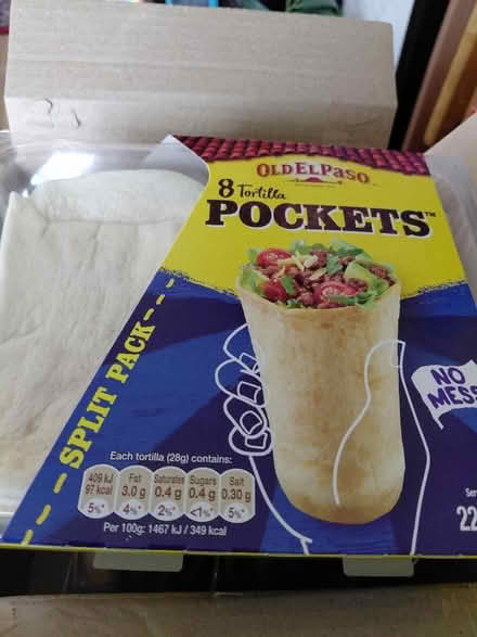 Photo of free 4 packs old el paso tortilla pockets (Rowner PO13) #1