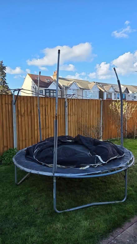 Photo of free 8ft garden Trampoline (Feltham TW13) #1
