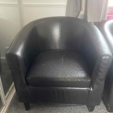 Photo of free Black sofa (Whitburn EH47) #1