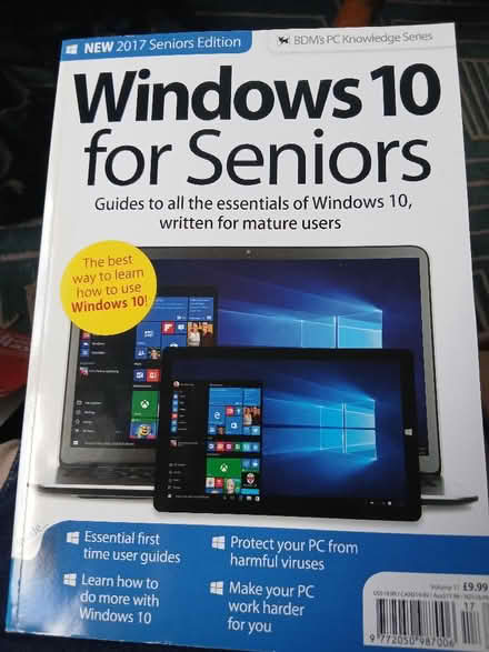 Photo of free Windows 10 for seniors book (Lexden CO3) #1
