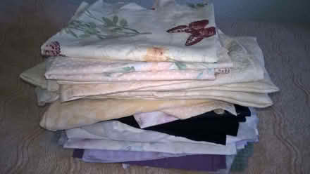 Photo of free many pieces of fabric (Clayton West HD8) #1