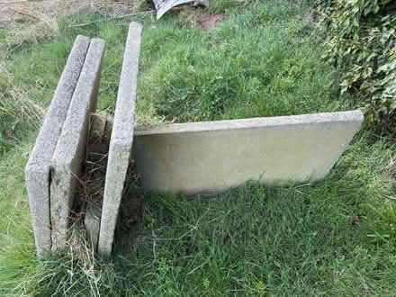 Photo of free 5 3x2 (I think!) paving slabs (1 not pictured) (Formby L37) #1
