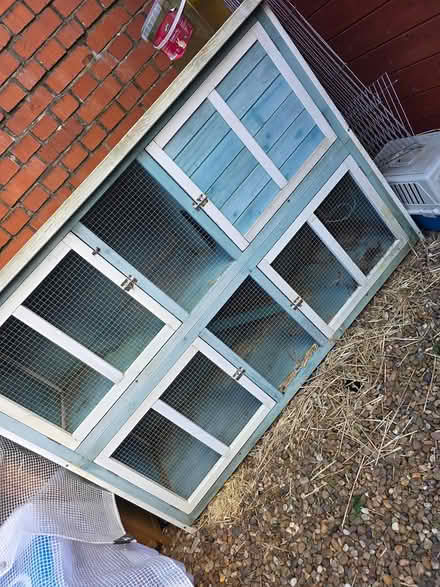 Photo of free Large rabbit hutch (Woodseats Sheffield) #1