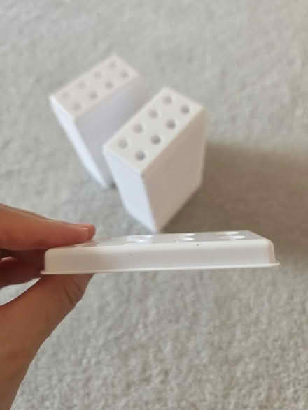 Photo of free White plastic numbered trays (Yonge Sheppard) #4