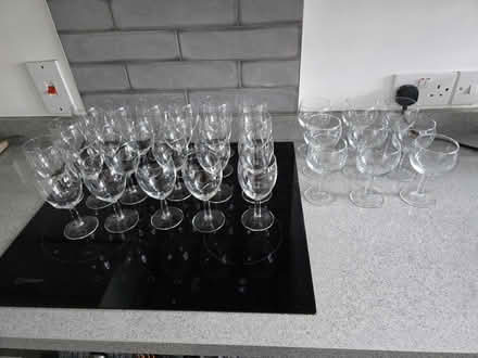 Photo of free 32 wine glasses (Finchampstead RG40) #1