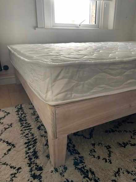 Photo of free Double bed and brand new mattress (Walthamstow E17) #3