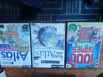 Photo of free PC CDROM Games Atlas (Lexden CO3) #1