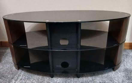 Photo of free Black Glass TV Unit (Glenrothes KY7) #1