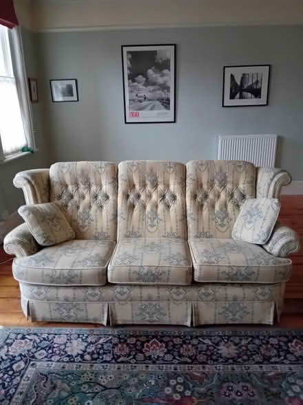 Photo of free Quality 3 seater sofa VGC beige (Dorchester near Top o' Town) #1