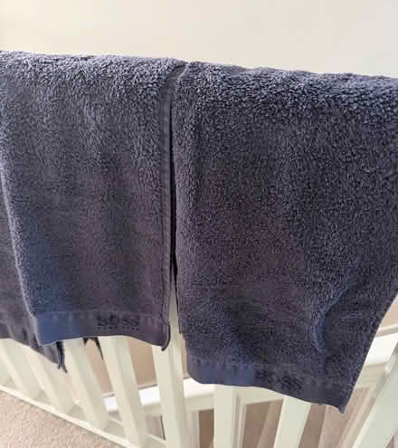 Photo of free Four Navy Blue Towels (Upton CH2) #2