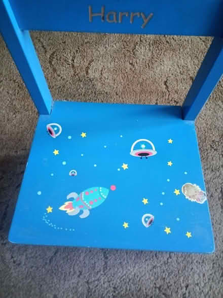 Photo of free Child's wooden chair (Woodley RG5) #1