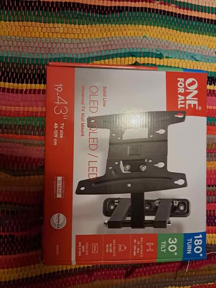 Photo of free TV wall bracket new never used (Withdean BN1) #1