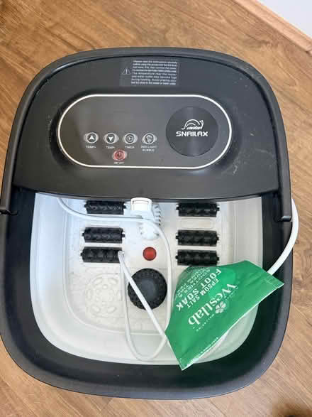 Photo of free Foot spa (Rock Ferry CH42) #1