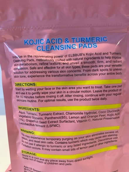 Photo of free Face cleansing pads and hair mask (Surrey Quays SE16) #2