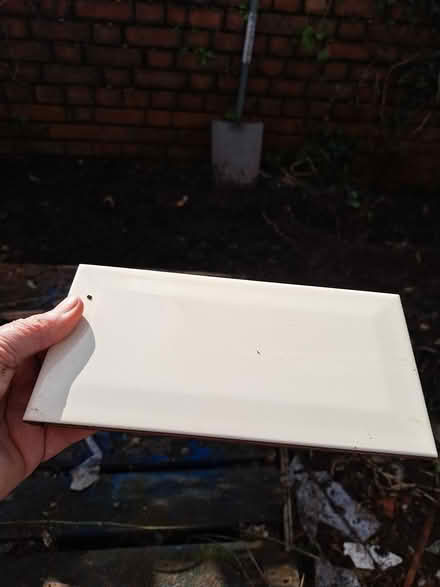 Photo of free 34 cream metro tiles (chard) #1