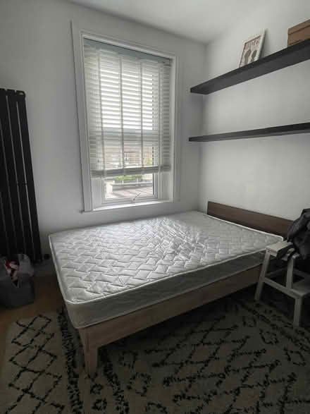 Photo of free Double bed and brand new mattress (Walthamstow E17) #1