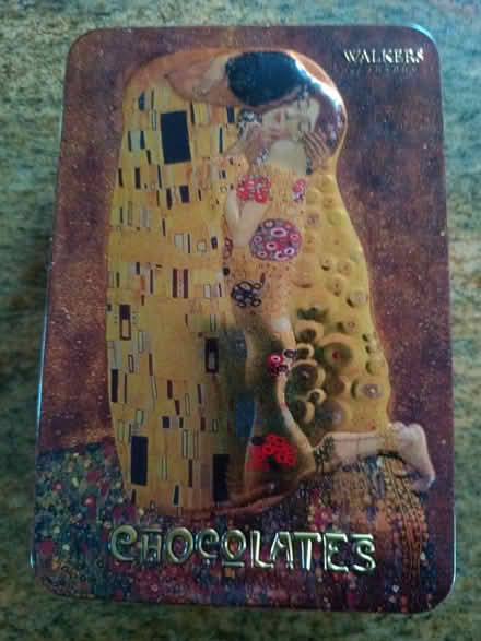 Photo of free Klint chocolate metal box (winchester) #1