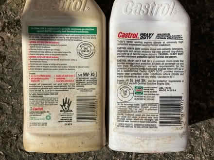 Photo of free Castrop Motor oil (Greenhill S8) #2