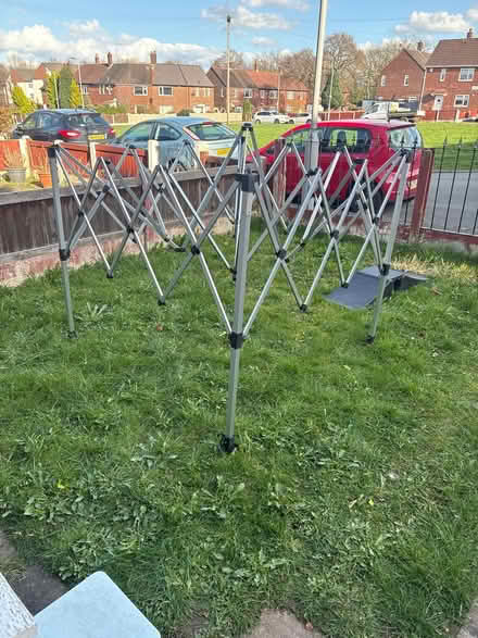 Photo of free Aluminium gazebo frame (Wythenshawe M23) #2