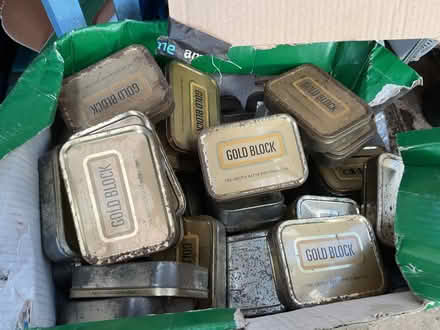 Photo of free used tobacco tins (Woodmancote GL52) #1