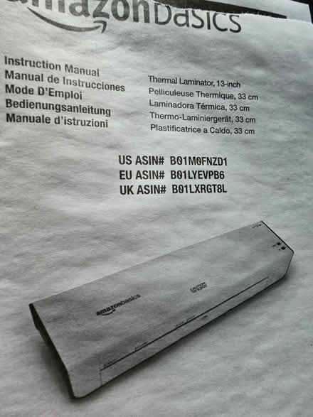 Photo of free Laminators and Binding Machine (Ashburn) #3