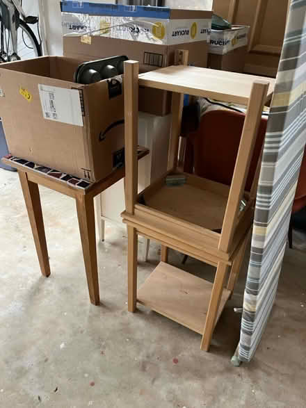 Photo of free Ironing board and small tables (Kings park west) #2