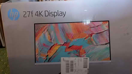 Photo of free New hp 27f monitor in box (Armley LS12) #1