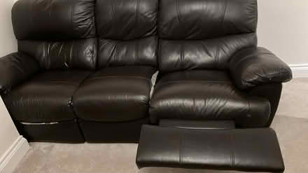 Photo of free Three seater recliner sofa (Thunby Lodge LE5 2) #1
