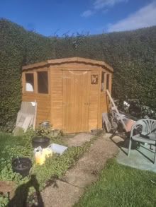 Photo of free Corner Garden Shed (Reading, Berkshire) #1