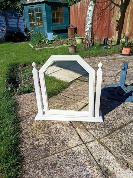 Photo of free White mirror (Sherrard's Green WR14) #1