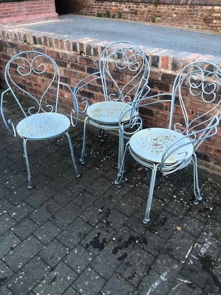 Photo of free Garden metal chairs (Southport PR8) #1