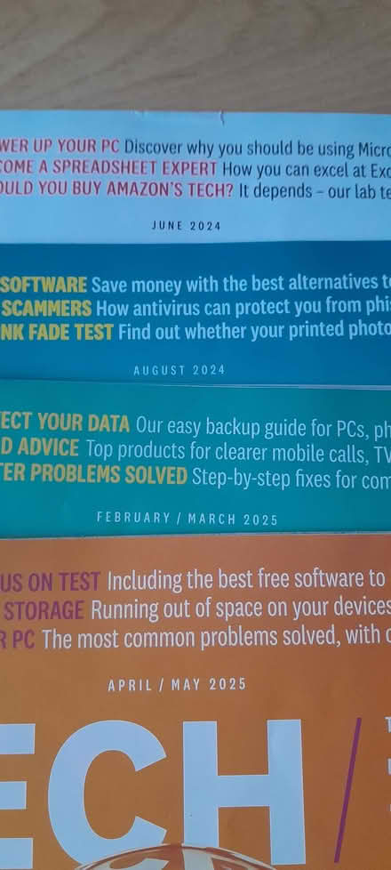 Photo of free Old Which? Tech magasines (Kington HR5) #1