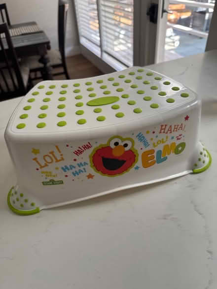Photo of free Elmo step stool (Redwood City) #1
