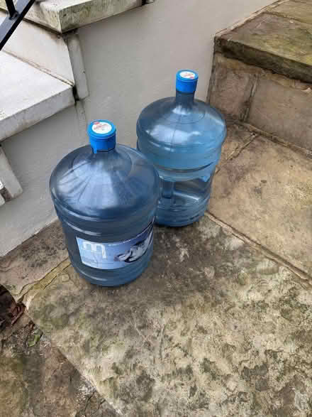 Photo of free 2 water cooler bottles (St. Johns Wood NW8) #1