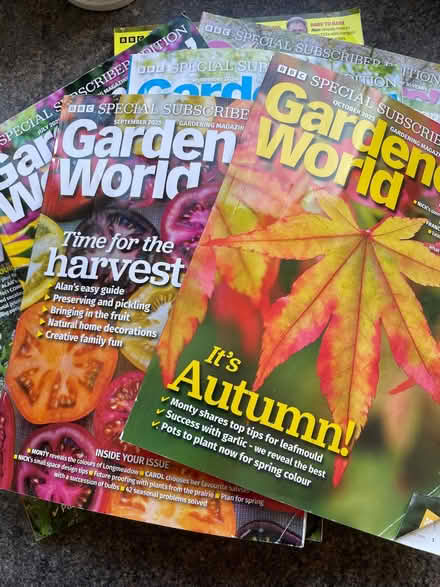 Photo of free 12 Gardeners World magazines (Horsforth LS18) #1