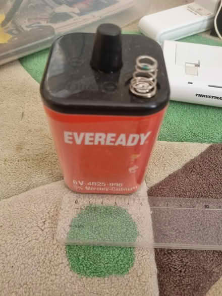 Photo of free Large 6V battery (EN11 rye house area) #1