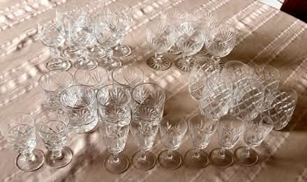 Photo of free Cut crystal glasses (Great Holm MK8) #1
