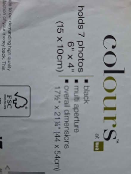 Photo of free Multi aperture picture frame (Littleover DE23) #2