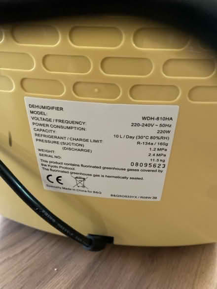 Photo of free Pr8 2hx dehumidifier (Southport PR8) #2