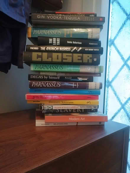 Photo of free Assortment of art & lit books (SE12) #1