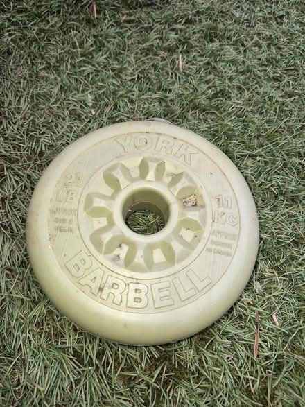 Photo of free 6 barbell weights (Dublin 9) #1