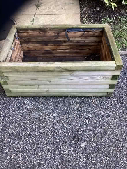 Photo of free Wooden plant boxes (Shirley CR0) #2