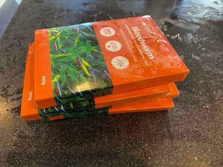 Photo of free 4 packs frozen bloodworms (Knebworth SG3) #1