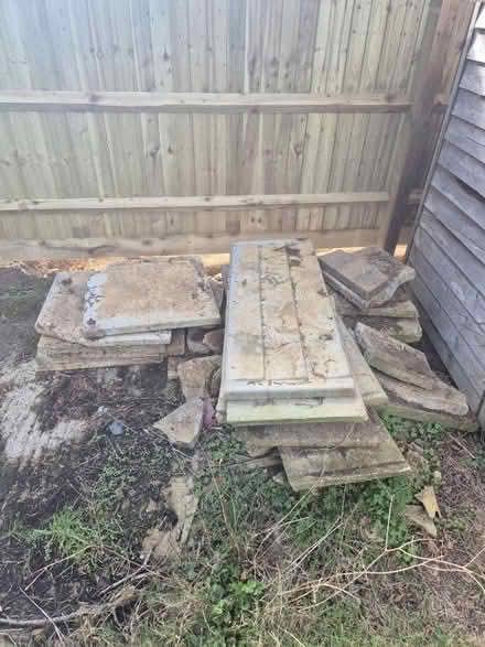 Photo of free Collect concrete slabs long&square (Ox16 9hh) #1