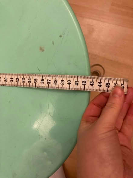 Photo of free Small green table (Canada Water SE16) #2