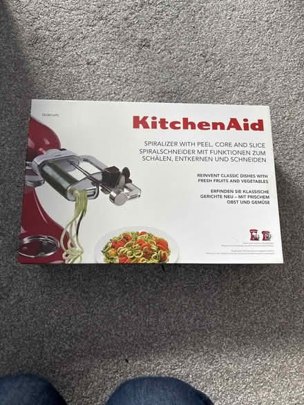 Photo of free Brand new Kitchen Aid SPIRALIZER (Cheshire West and Chester CW9) #1
